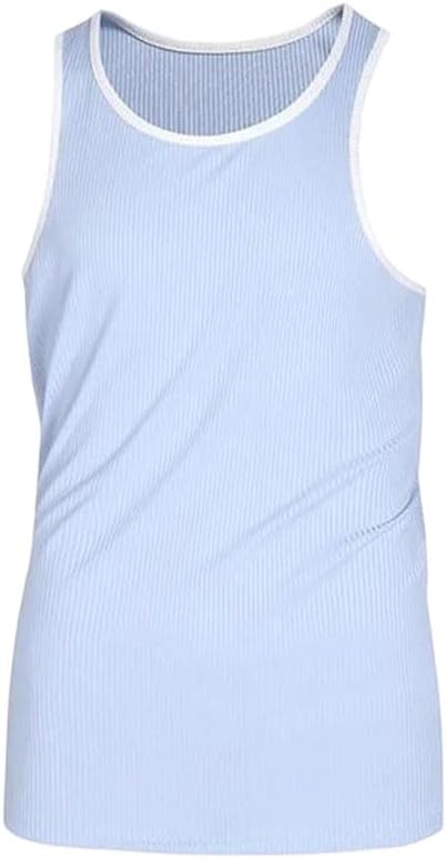 Men's Summer Breathable Stretch Loose Sleeveless Sports Base Layer Vest