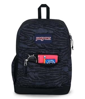 JanSport Cross Town Plus Backpack, Abstract Animal, One Size