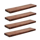 Kisangel 4pezzi Legno di Noce Massello Tavola Grezza per Lavorazione del Legno Kit per Dec...