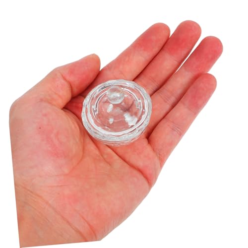 CANIGHT 2 piezas vasos acrílicos para mezcla de líquidos miniatura 3
