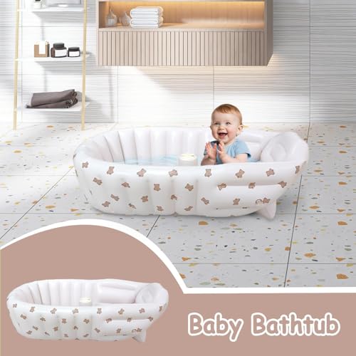 Baignoire gonflable pour tout-petit pour sécuriser la douche