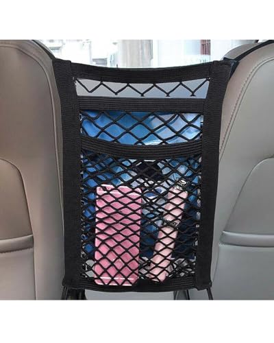 Filet de rangement pour sieges auto en maille de haute resistance durable