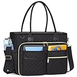 RAINSMORE Lehrertasche 15.6 Zoll Laptoptasche Damen Aktentasche mit Isolierter Tasche Arbeitstasche Damen für Krankenschwestern, Lehrer, Universität, Business