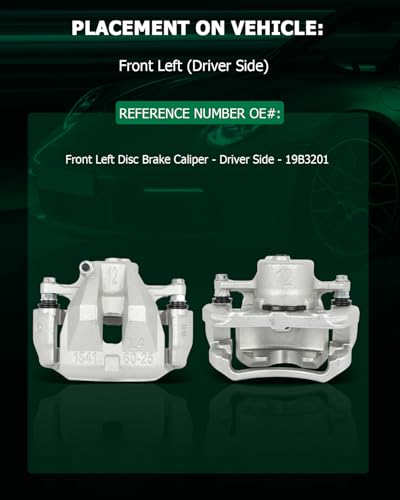 Image of SCITOO Front Left Brake Caliper With Bracket 19B3201 Compatible For Toyota For Tacoma 2005-2015