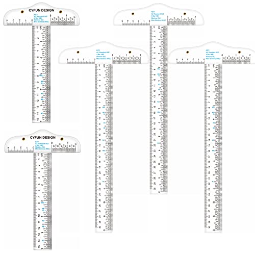 Règle carrée en T transparente pour des angles droits parfaits et un alignement précis de vos cadres