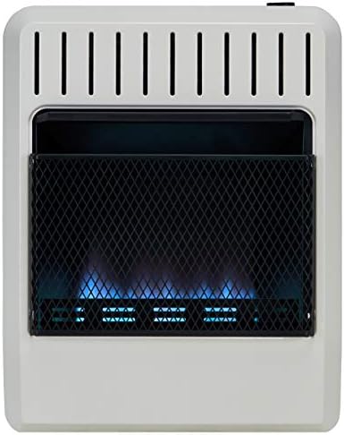 Avenger FDT20BFA Dual Fuel Ventless Blue Flame Heater, White