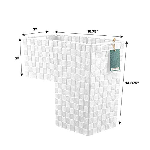 HomeModele Stairs Basket Stairs Organizer Step Basket with Handles