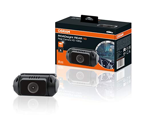 OSRAM ROADsight REAR 10, Caméra de Voiture Arrière, dashcam, Full HD 1080p, 30fps, grand angle 130°, peut être combiné avec la caméra avant