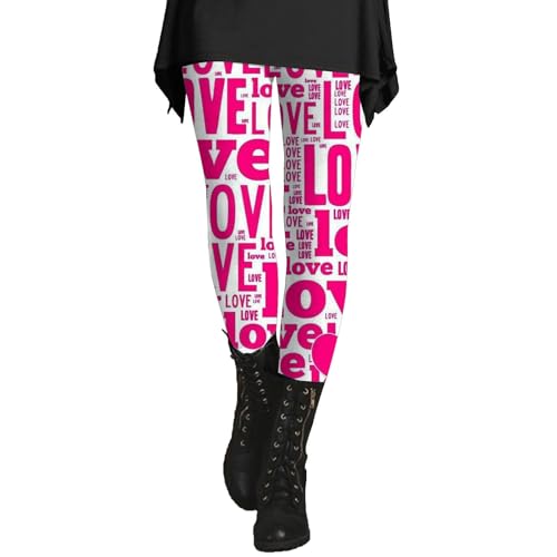 Leggings para mujer, invierno, día de San Valentín, pantalones de yoga, de gran tamaño, otoño, invierno, cálidos, pantes, medias, 2024, medias de correr, push up impresas, leggings deportivos
