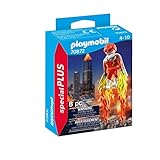 playmobil special plus 9355 Contiene 1 personaje y accesorios (llamas, bolas de fuego...).