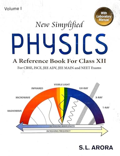 Image of SL Arora Class 12 Physics 2025-26 Edition | New Simplified Physics Class 12 SL Arora (Vol.1 + Vol.2 + Lab Manual) Set of 3 Exam Books