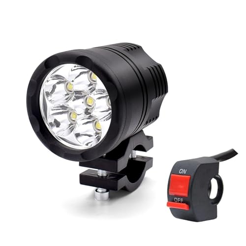 Feux de travail de moto 60W LED noir pour CBR900RR XADV 750