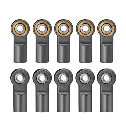 10 Biellettes direction M4 haute précision en alliage titanium pour crawler 1/10