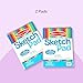 Melissa & Doug Drawing Paper, Sketch Pad, 2-Pack Bundle for Coloring, Writing or Painting (9 x 12 inches) - 50 Sheets Each, Kids Drawing Pad & Art Supplies for Kids Ages 3+ - FSC Certified