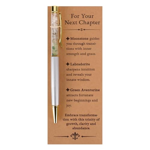 Zidoley Crystal Pen Retirement Gifts for Women Leaving Gifts for Colleagues Teacher New Job Farewell Gift for Coworkers Best Friend New Beginnings Graduation Presents