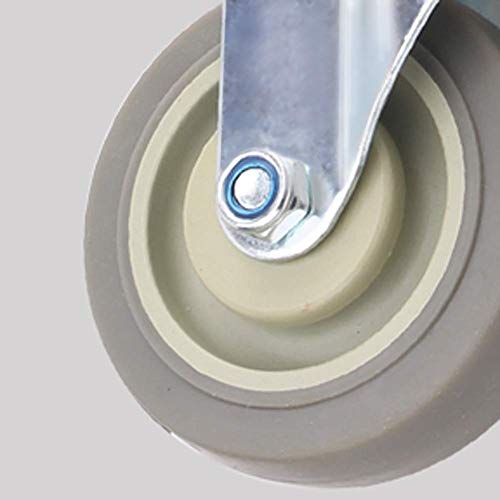 Roulettes robustes filetées M12 durables pour charges industrielles