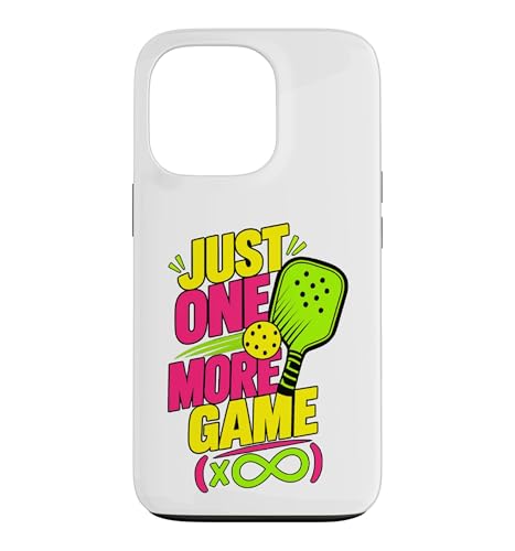 Just One More Game Pickleball �ʔ������p �X�}�z�P�[�X iPhone 13 Pro �p