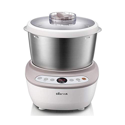 MMEI SISHUINIANHUA 200W 5L Elektrischer automatischer Teigmischer Gärung Knetmaschine Edelstahl Brot Kuchen Nudel Maker Küchengerät