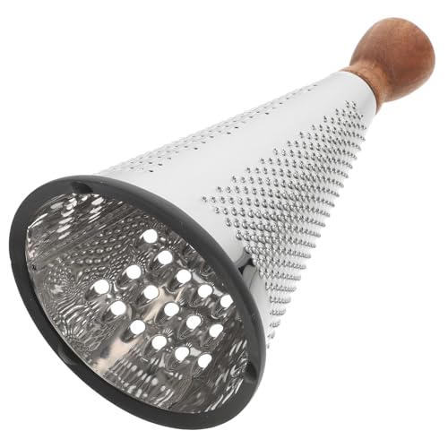 Rallador vertical multifuncional de 9 pulgadas con mango de madera miniatura 1