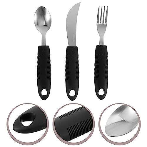 3pcs-Adaptive-Utensils-for-Elderly-Special-Supplies-Utensil-Weak-Hand-Grip-Assistive-Device-Easy-Offset-Fork-Spoon-for-Hand-Tremors-Elderly