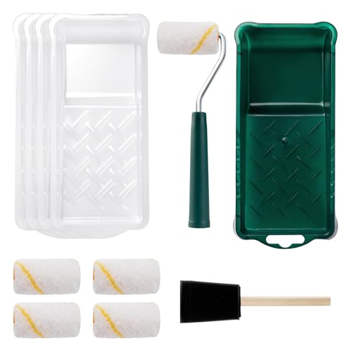 YiBaiBrush Paint Roller Kit 12 Pack 2 Inch Mini Paint Roller Microfiber