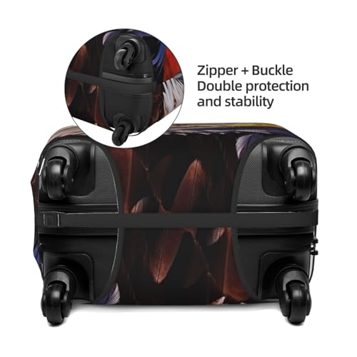 Luggage Cover Washable Elastic Suitcase Covers Bald Eagle Travel Baggage Cover Fashion Anti-scratch Suitcase Protector Decoraitve Covers Fits 18-32 Inch Luggages Large3