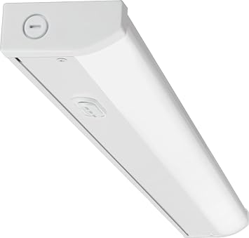 Juno UCES 24 Inch LED Under Cabinet Lighting, LED Kitchen Cabinet Light Fixture Hardwired, Dimmable, Damp Rated, Selectable Soft, Warm, Neutral White Light UCES 24IN SWW6 90CRI WH M6