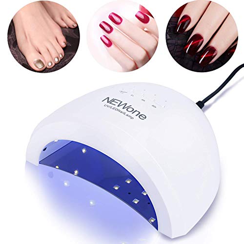 Vishine Gel-Nagellack Starter-Set – 48 W LED-Lampe 6 Farben & Base Top Coat Set, Maniküre-Werkzeuge Beliebte Nail Art… – Bild 5