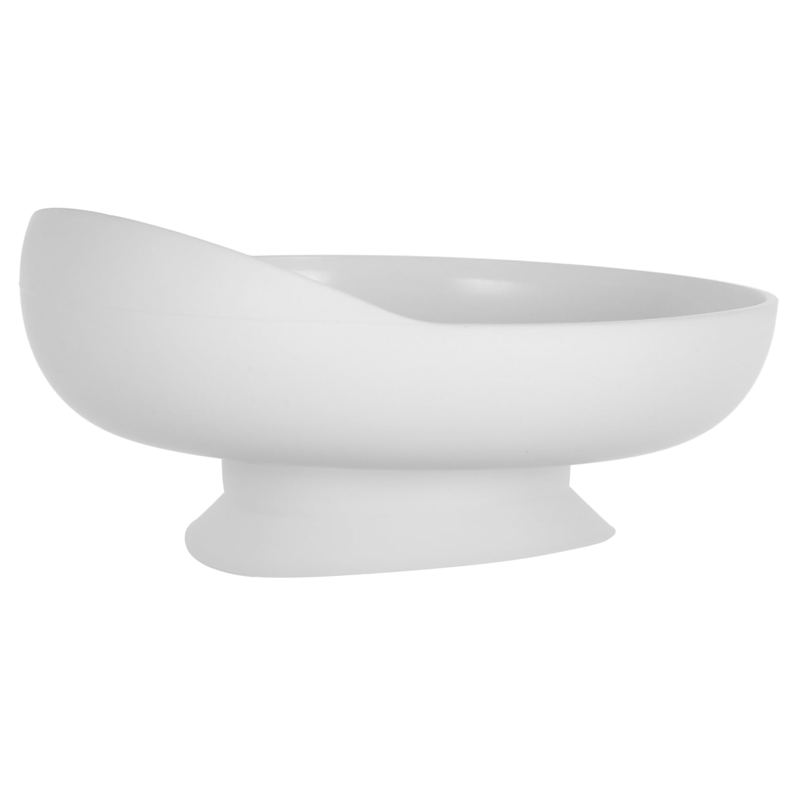 UKCOCO Plato Adaptativo Antivuelco con Base de Ventosa para Comidas Autogestionadas Utensilios para Personas Mayores y Discapacitados Diseño Antideslizante y Prueba de Derrames Color