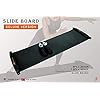 BuddyHit Slide Board - Home Gym Equipment for Workout and Balance Cardio Exercise- Fitness Deluxe Edition with Lycra Gloves and Shoe covers - 7.5 Feet Made in Taiwan