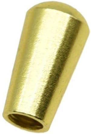Dopro USA Threaded SAE 8-32 Metal Guitar 3-Way Toggle Switch Tip Cap for Les Paul/Switchcraft Switch - Gold - Image 3