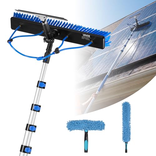 Brosse télescopique nettoyage panneaux solaires 10 m VEVOR pour l'entretien de la maison - 2
