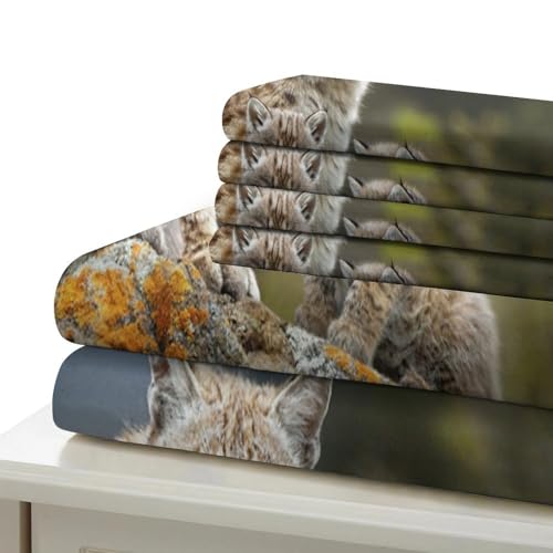 Parure de lit chevaux sauvages housse de couette double 3D - 7