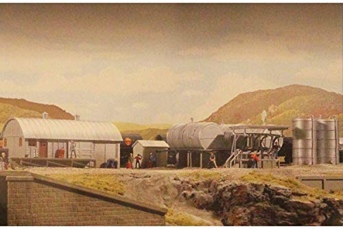 Kit carburant et d'huile Interstate Walthers pour décor industriel HO vintage