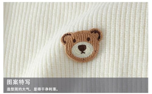 Mens Winter Cashmere Sweater Bear Knitwear Korean Soft Warm Sweaters Jumpers3