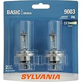 SYLVANIA - 9003 Basic - Halogen Bulb for Headlight, Fog, and...