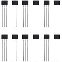 12Pcs 41F TO-92S Bipolar Hall Effect Sensor Magnetic Detector SS41F 0H41 SH41 S41 3 Pins Sensor For Electric Vehicle Motor Industrial Applications
