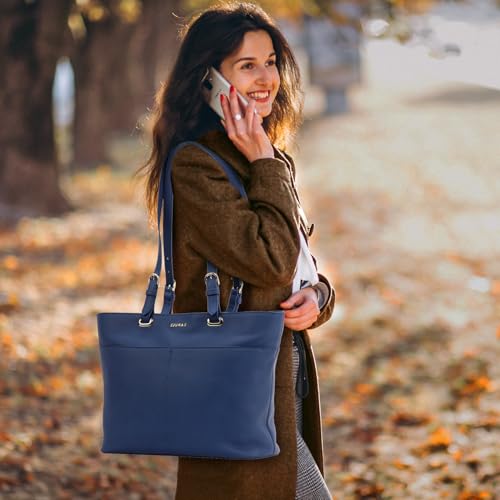 Image of Banuce Large Capacity Leather Tote Bag for Women Shoulder Satchel Purses and Handbags Hobo Bag