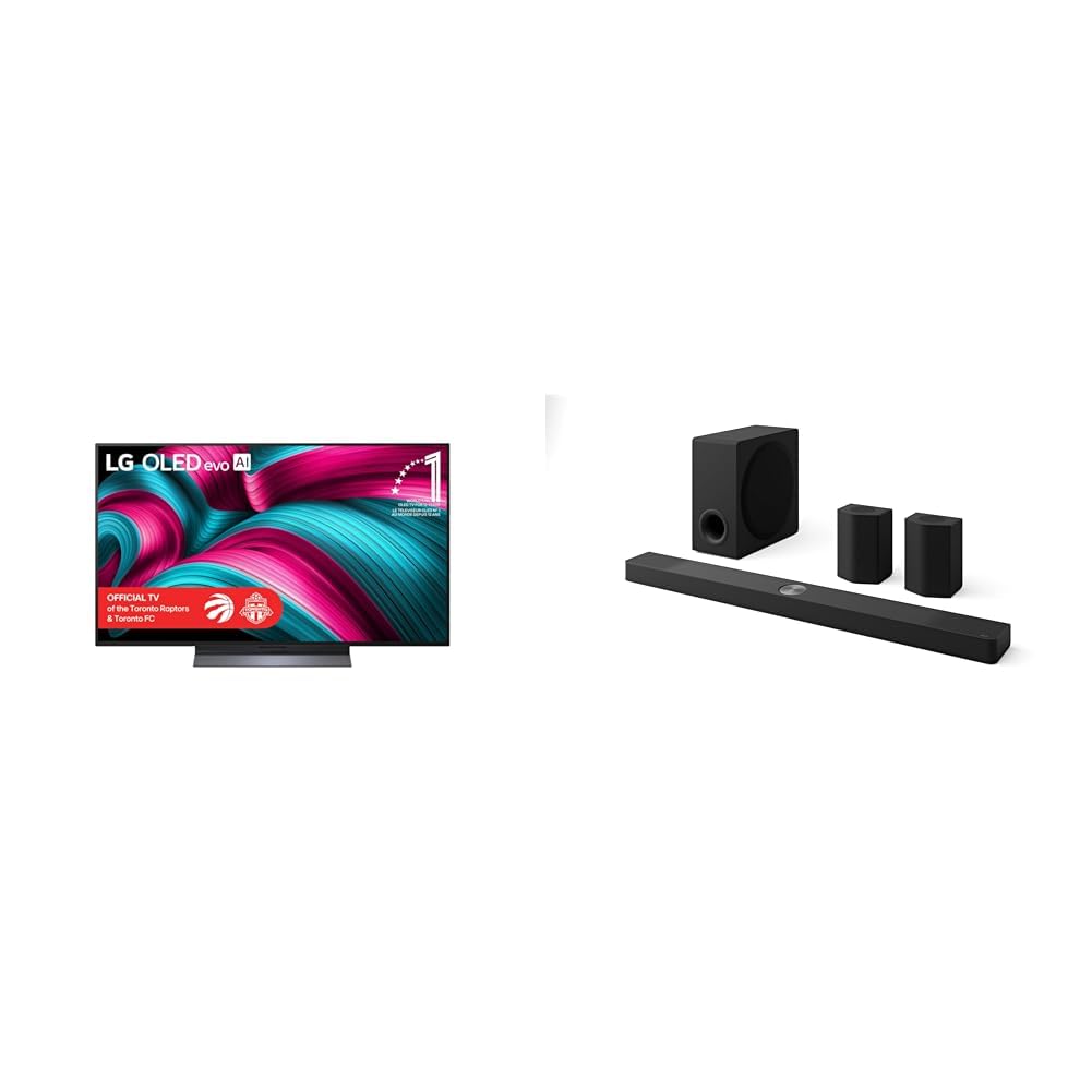 LG 65-Inch C5 OLED evo 4K Smart TV - α9 AI Processor 4K Gen 8, Alexa Built-in, Up to 144Hz Refresh Rate, HDMI 2.1, G-Sync, FreeSync, VRR, WebOS 25, Dolby Vision (OLED65C5PUA, 2025) — view 24