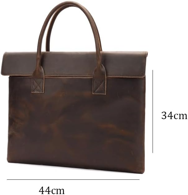 Business Briefcase Men's Carryall Casual Portfolio Laptop Bag