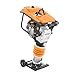 VEVOR Jumping Jack Compactor, 6.5 HP Vibratory Rammer Fuel-Powered 196 cc Engine Tamper, 3600 lbs Impact Force, 26