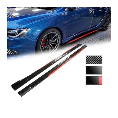 Falda lateral coche parachoques ajustable para extensión modificada de labio 2