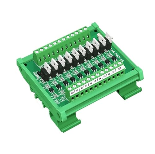 Placa de señal PLC con aislamiento de acoplador óptico que protege sus circuitos MCU de 5V