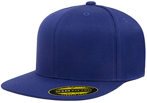 Image of Flexfit Men's Flexfit 210 Fitted Flat Bill Cap Hat
