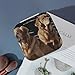 VstaDank Golden Retrievers Jewelry Box Exquisite Leather Jewelry Organizer Portable Trinket Organizer Fashion Travel Jewelry Case for Rings Earrings Necklaces Unique Gifts for Women