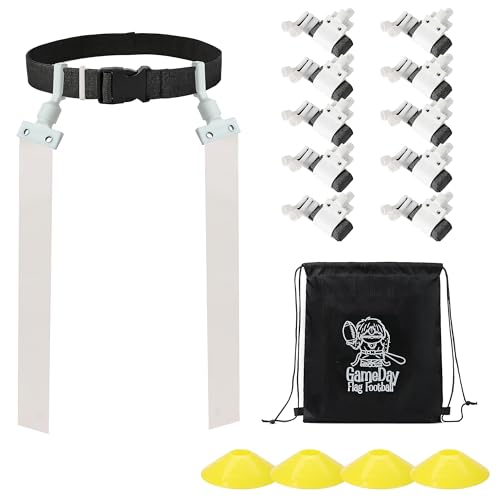 Gameday- Flag Football Set-Complete (10 Player) Flag Belts and Flags