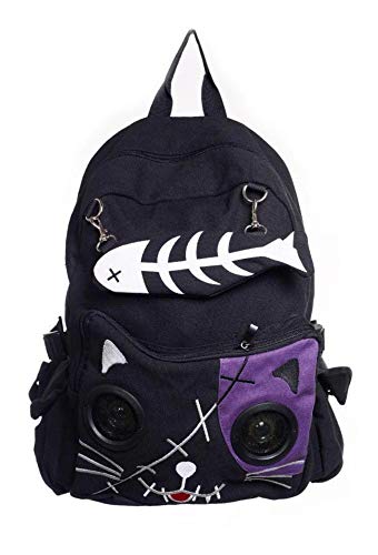 Banned Apparel - Mochila Casual Mujer - Morado, Estándar