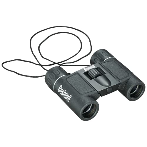 image for Bushnell Powerview 10x25 Compact Binoculars, High-Power Folding Roof P