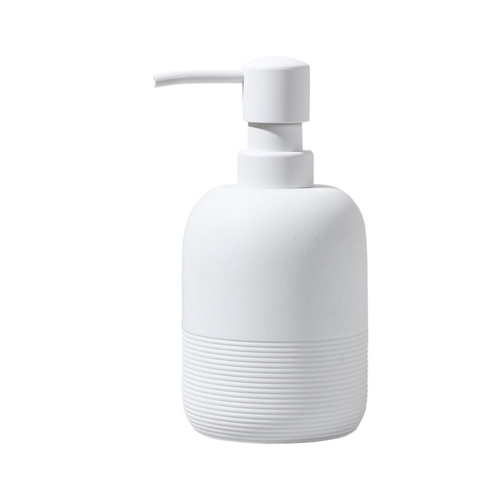 soap dispenser Luxury Resin Refillable Liquid Soap Dispenser Pump Bottle For Bathroom Vanity, Countertop, Sink(White)