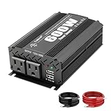 3. Boîtier durable + ventilateur de refroidissement intelligent : le boîtier en alliage d'aluminium est doté d'une grande rigidité pour une protection contre les chocs et les chutes. Le puissant ventilateur de refroidissement intelligent intégré ne fonctionne que lorsque l'appareil chauffe, ralentit et cesse de fonctionner lorsque la température baisse. ce qui permet à l'onduleur de fonctionner silencieusement la plupart du temps.